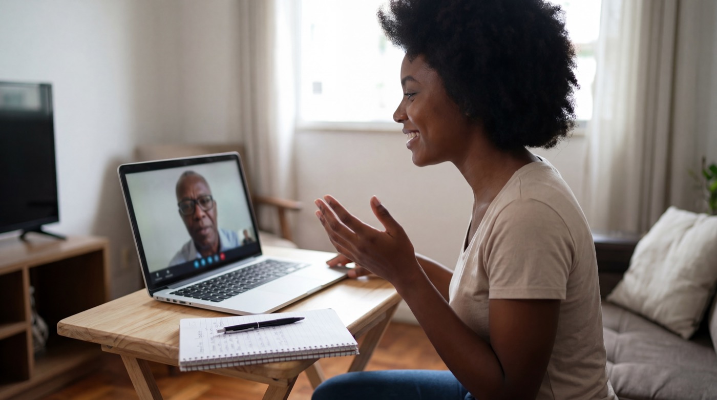 Career coaching and interview preparation session